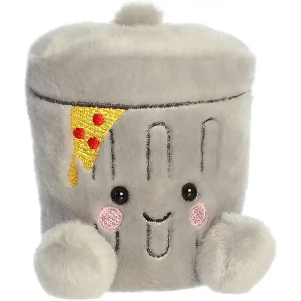 Original Palm Pals Garbanzo Trashcan 5-Inch Mini Bean Bag Plush