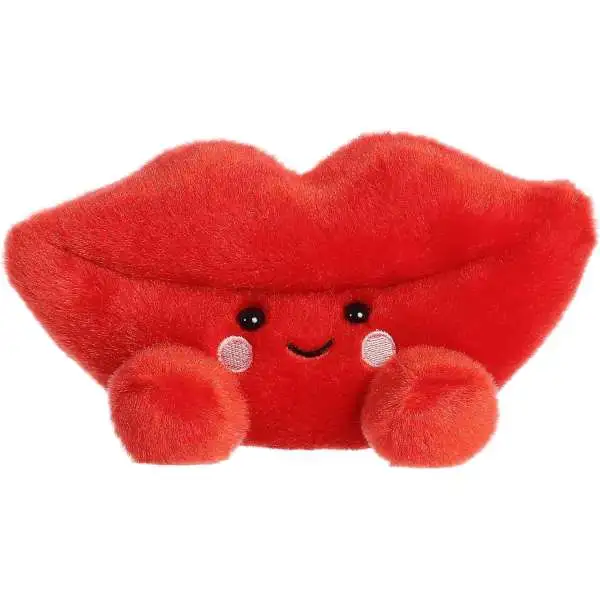 Original Palm Pals Kissie Lips 5-Inch Mini Bean Bag Plush