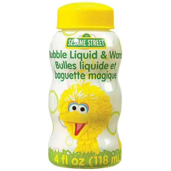 Sesame Street Big Bird 4 Oz Bubbles