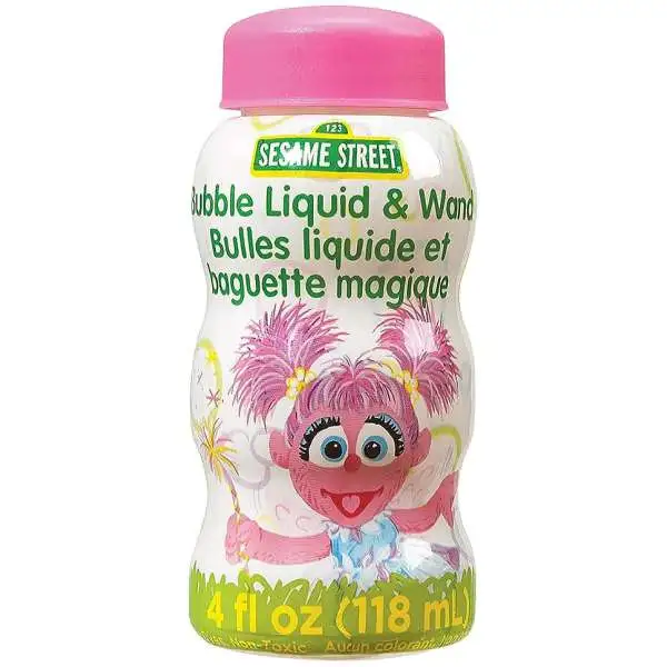 Sesame Street Abby Cadabby 4 Oz Bubbles