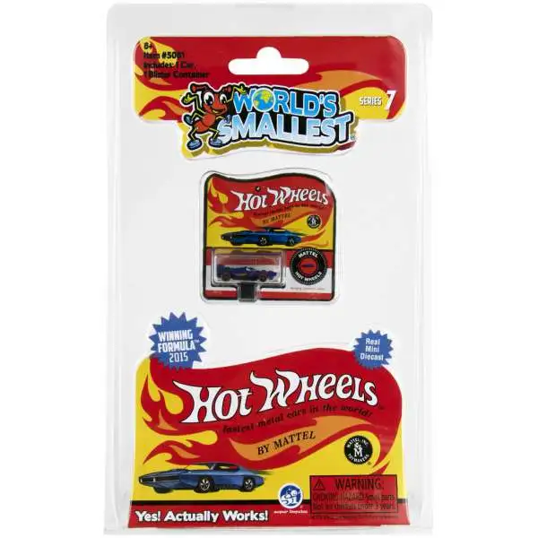 World's Smallest Hot Wheels Winning Formula 2015 Diecast Car