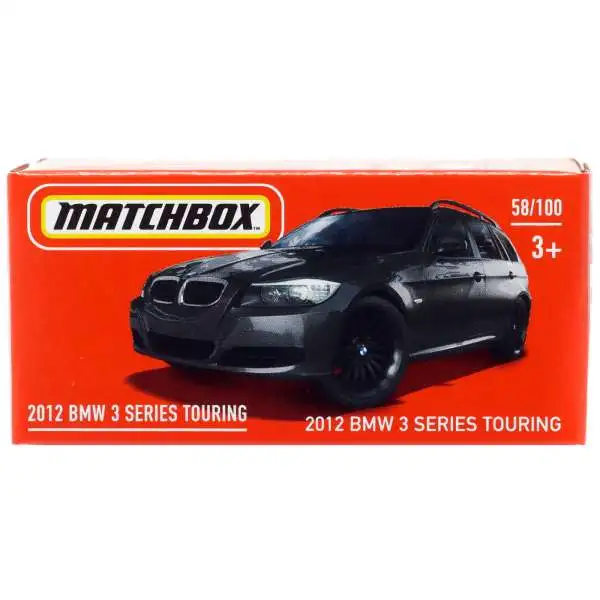Matchbox Power Grabs 2012 BMW 3 Series Touring Diecast Car #58/100
