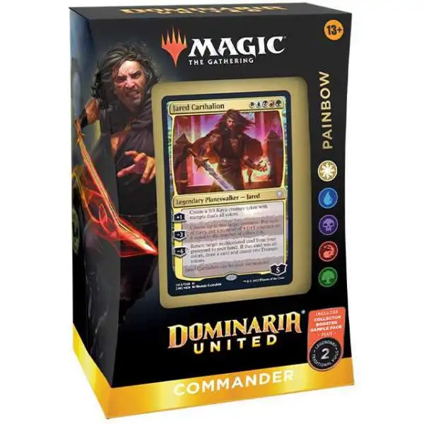 MtG Trading Card Game Dominaria United Painbow Commander Deck