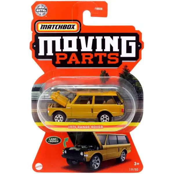 Matchbox Moving Parts 1975 Range Rover Diecast Vehicle