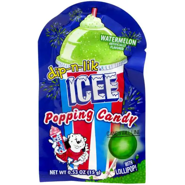 ICEE Dip-N-Lik Watermelon Popping Candy