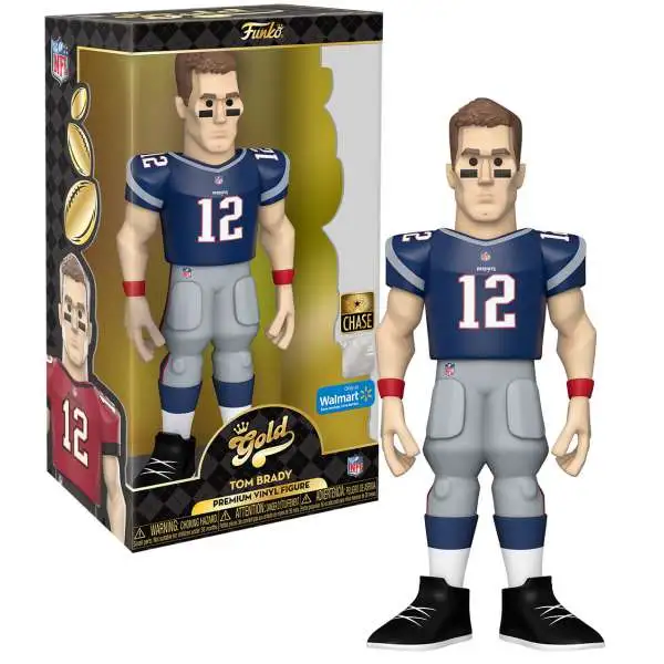 Funko NFL New England Patriots GOLD Tom Brady Exclusive 12-Inch Deluxe Vinyl Figure [Chase]