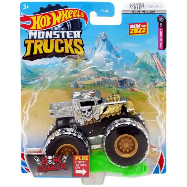 Hot Wheels Monster Trucks Milk Bone Shaker Vehicle with Giant Wheels –  Square Imports
