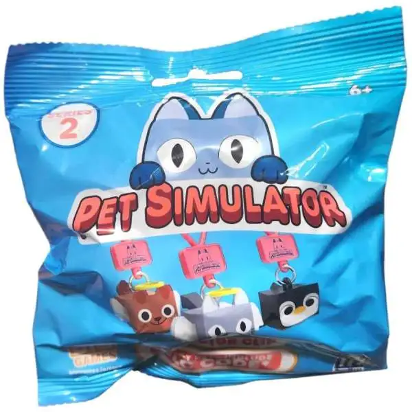 Pet Simulator X Series 2 Collector Clip Mystery Pack [1 RANDOM Figure]