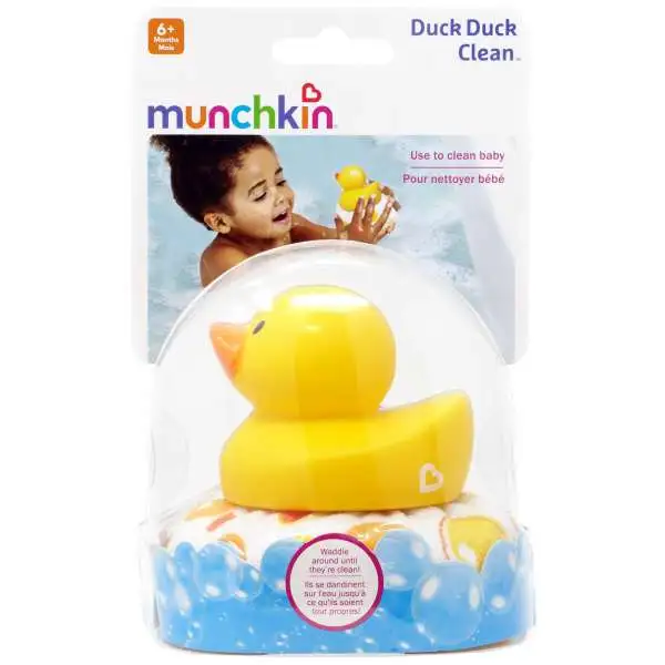 Munchkin Duck Duck Clean Bath Toy [Yellow]