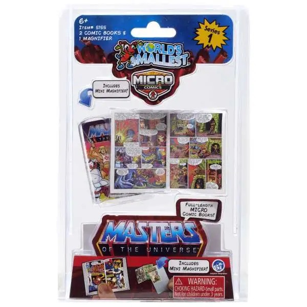 World's Smallest Masters of the Universe The Hordes of Hordak 1.25-Inch Micro Comic Book 2-Pack