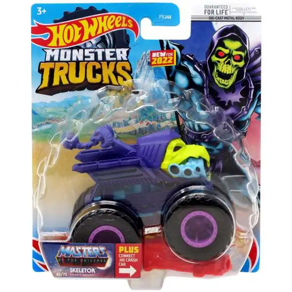 Hot Wheels Monster Trucks Masters of the Universe Skeletor Diecast Car