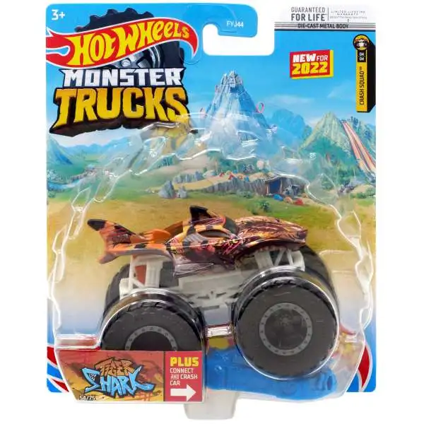 Hot Wheels Monster Trucks Double Troubles Hotweiler 124 Vehicle Mattel Toys  - ToyWiz