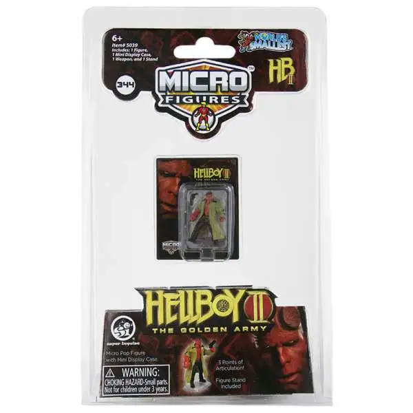 World's Smallest Hellboy 2 The Golden Army Universal Horror Series 1 Hellboy 1.25-Inch Micro Figure