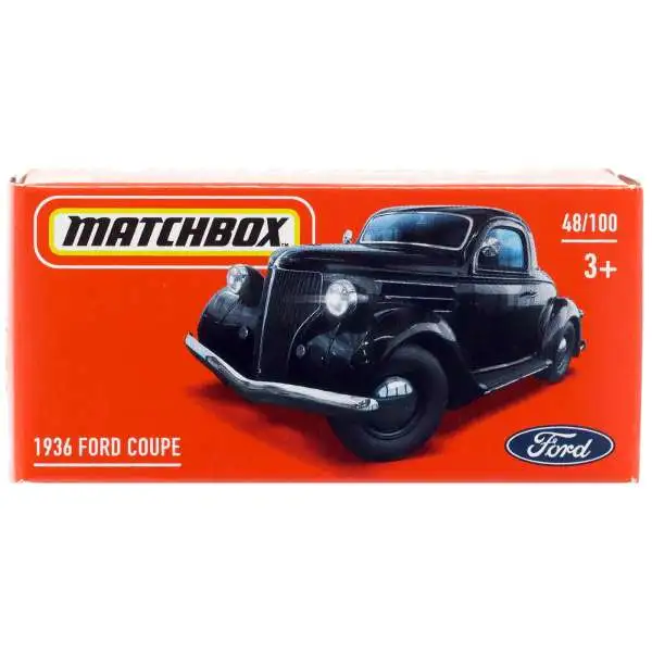 Matchbox Power Grabs 1936 Ford Coupe Diecast Car #48/100