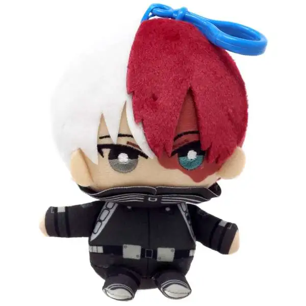 My Hero Academia The Amazing Heroes World Heroes Mission Tomonui Plush Series 2 Shoto Todoroki Plush Hanger