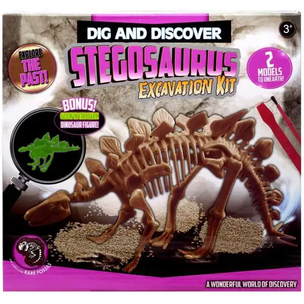 Dig & Discover Stegosaurus Escavation Kit