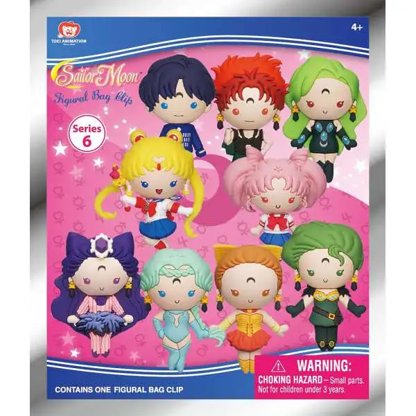 3D Figural Keyring Sailor Moon Series 6 Mystery Pack [1 RANDOM Figure]