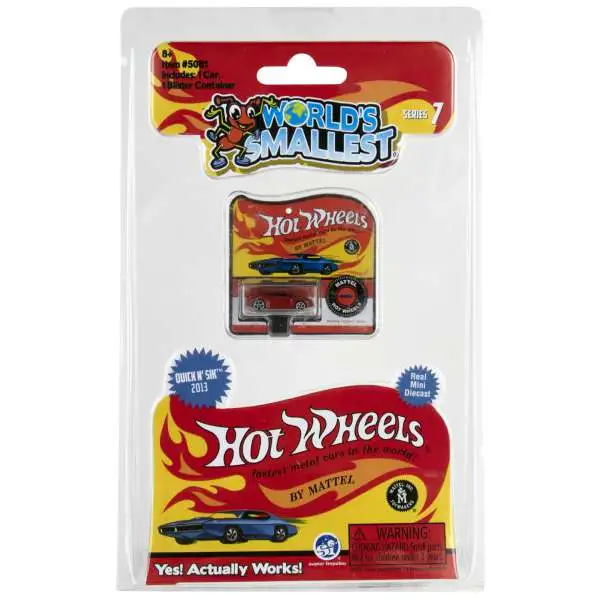 World's Smallest Hot Wheels Quick N Sik 2013 Diecast Car