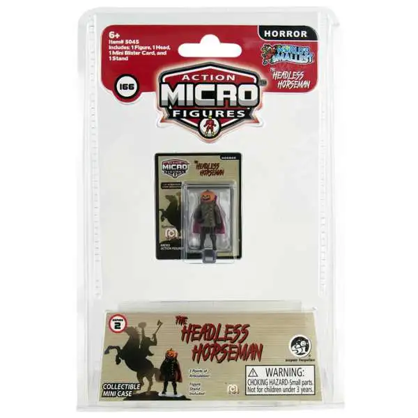 World's Smallest Mego Action Micro Figures The Headless Horesman 1.25-Inch Micro Figure