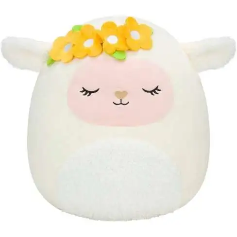 Squishmallows Sophie the Lamb 12-Inch Plush [Flower Hat]