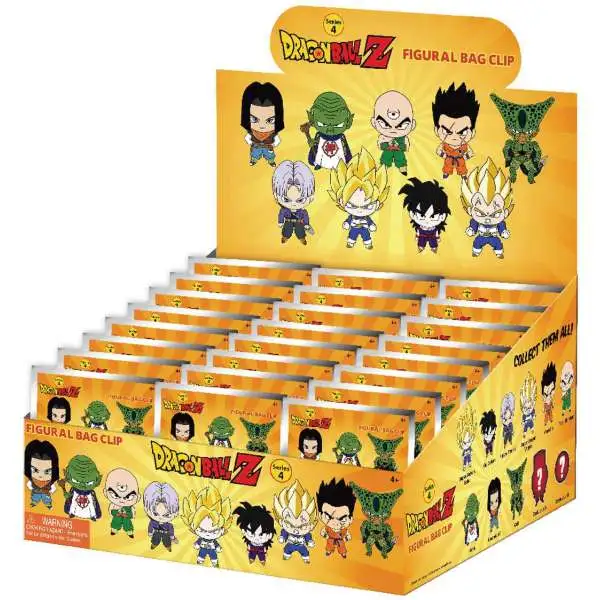Dragon Ball Z 3D Figural Foam Bag Clip Dragon Ball Z Series 4 Mystery
