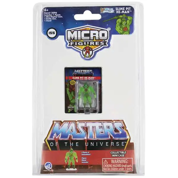 World's Smallest Masters of the Universe Series 2 Slime Pit He-Man 1.25-Inch Micro Figure