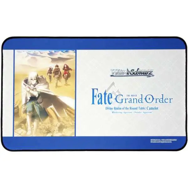 Weiss Schwarz Trading Card Game Card Supplies Fate Grand Order the Movie Divine Realm of the Round Table: Camelot Playmat