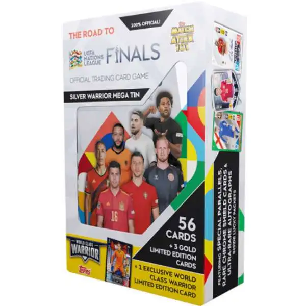 UEFA Match Attax 101 2021-22 Soccer The Road to the Finals Silver 