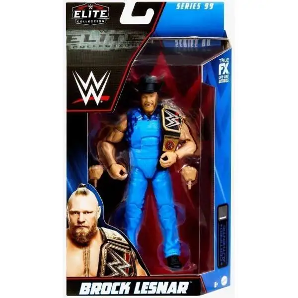 WWE Wrestling Elite Collection Series 99 Cowboy Brock Lesnar Action Figure [Chase]