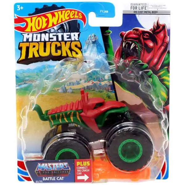 Hot Wheels Monster Trucks Masters of the Universe Battle Cat Diecast Car [2022]