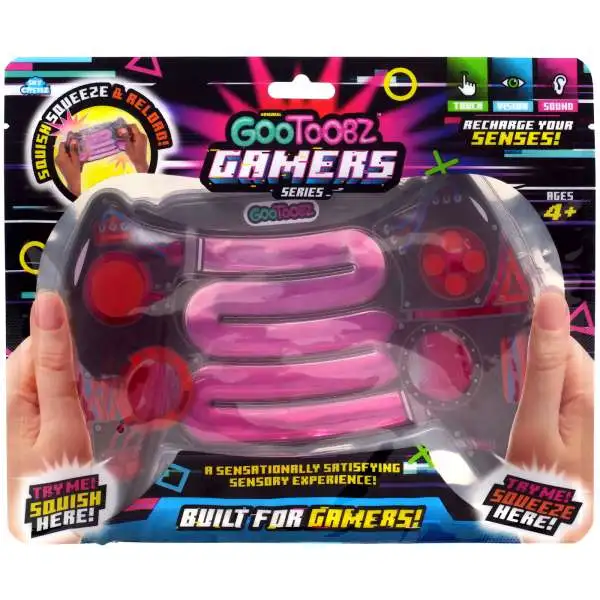 GooToobz ASMR Gamers Series Pink Stealth Squish N' Squeeze Toy