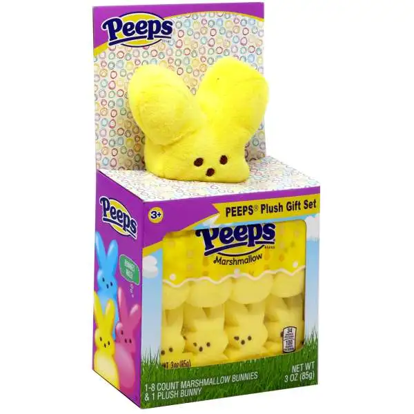Peeps Yellow Plush & Candy Gift Set