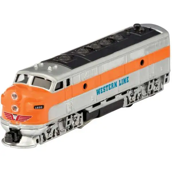 Schylling Classic Loco Western Line Pull-Back Vehicle