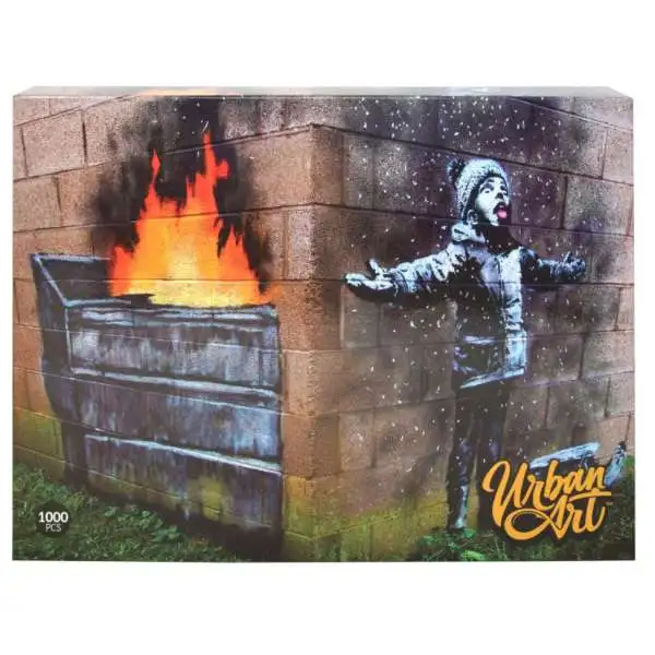 Banksy Graffiti Puzzle Season's Greetings Puzzle [1000 Pieces]