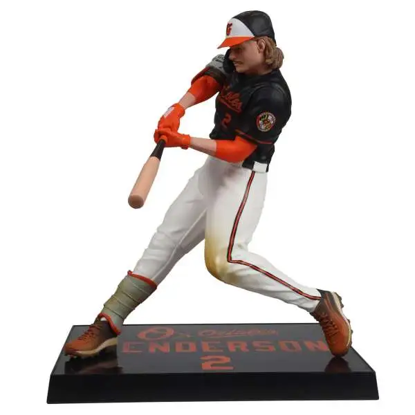 McFarlane Toys MLB Baltimore Orioles Sports Picks Baseball Gunnar Henderson 7-Inch Posed Figure [Black Jersey, Chase Version]