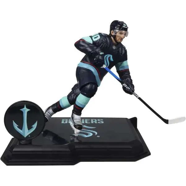 McFarlane Toys NHL Seattle Kraken Sports Picks Hockey Matty Beniers Action Figure [Blue Jersey, Regular Version]