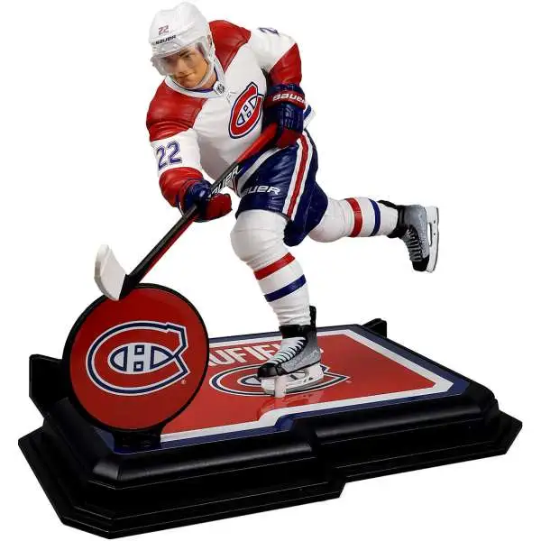McFarlane Toys NHL Montreal Canadiens Sports Hockey Cole Caufield Action Figure [White Jersey, Chase Version]