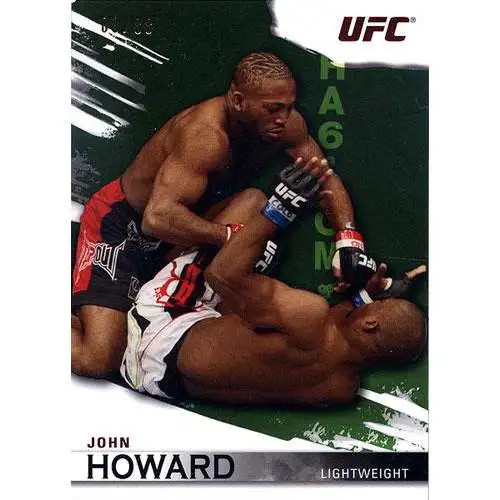 Topps UFC 2010 Knockout Parallel John Howard #102