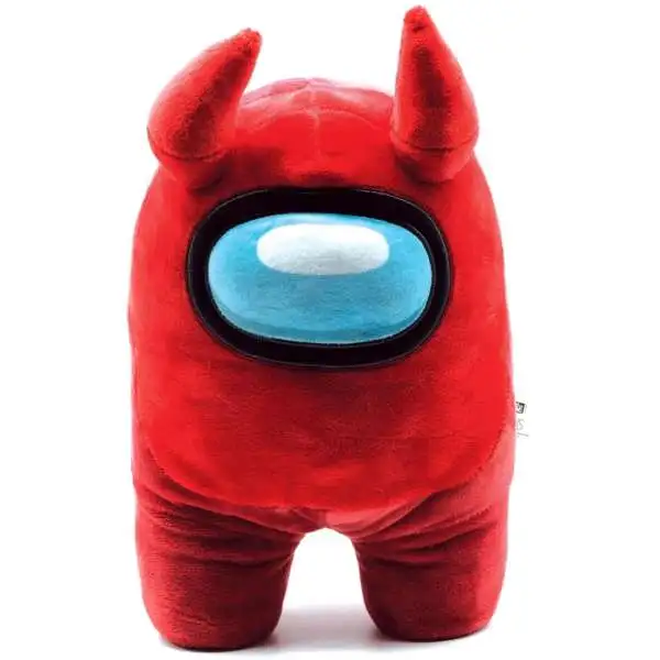Among Us Red with Devil Horns 12-Inch Plush