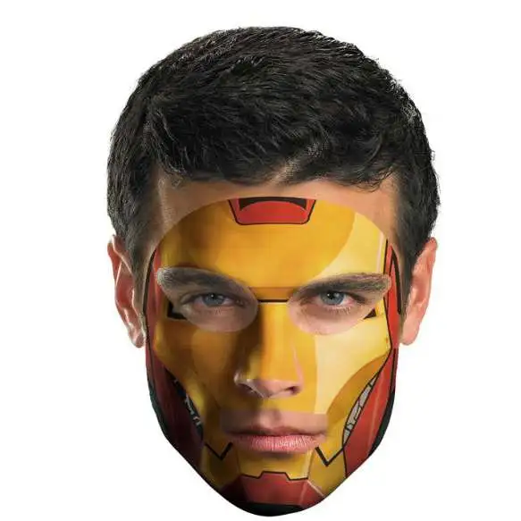 Iron Man 2 Costumes Iron Man Face Tattoo #11622