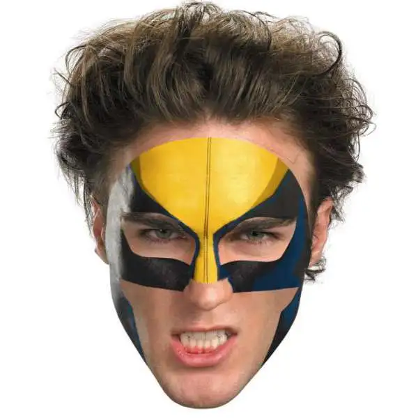 X-Men Costumes Wolverine Face Tattoo #11623