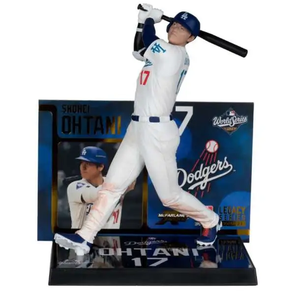 McFarlane Toys MLB Los Angeles Dodgers Sports Baseball Shohei Ohtani 7-Inch Posed Figure [Batting]