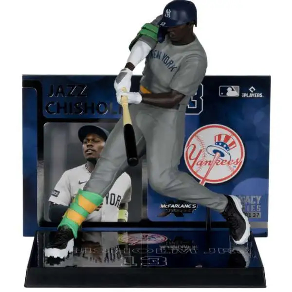 McFarlane Toys MLB New York Yankees Sports Baseball Jazz Chisholm 7-Inch Posed Figure