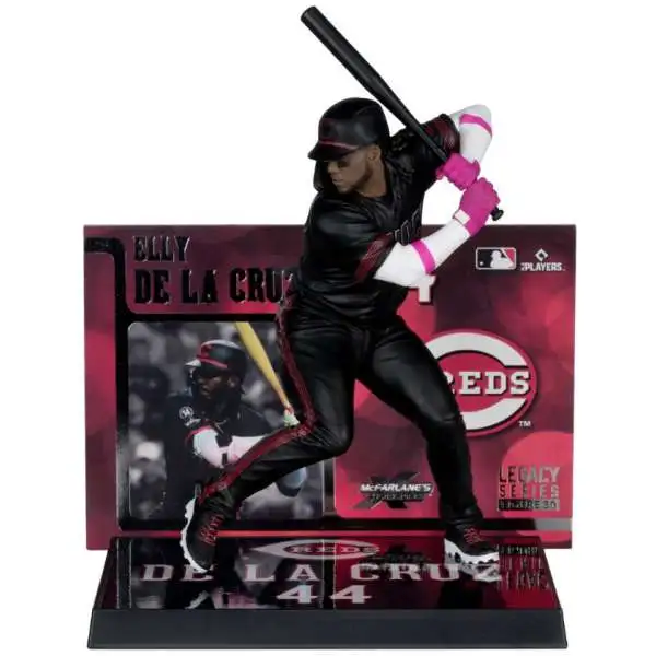 McFarlane Toys MLB Cincinnati Reds Sports Baseball Elly De La Cruz 7-Inch Posed Figure [City Connect Jersey]