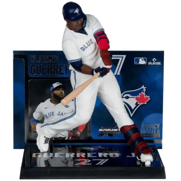 McFarlane Toys MLB Toronto Blue Jays Sports Baseball Vladimir Guerrero Jr. 7-Inch Posed Figure
