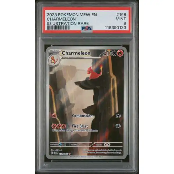 charmeleon pokemon card rare SV2a Pokmon 151 169/165 AR (Art Rare) Secret Rare Retreat cost Charmeleon 169/165 Illustration Rare