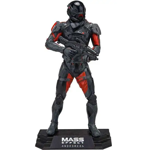 McFarlane Toys Mass Effect Andromeda Color Tops Green Wave Scott Ryder Action Figure #21