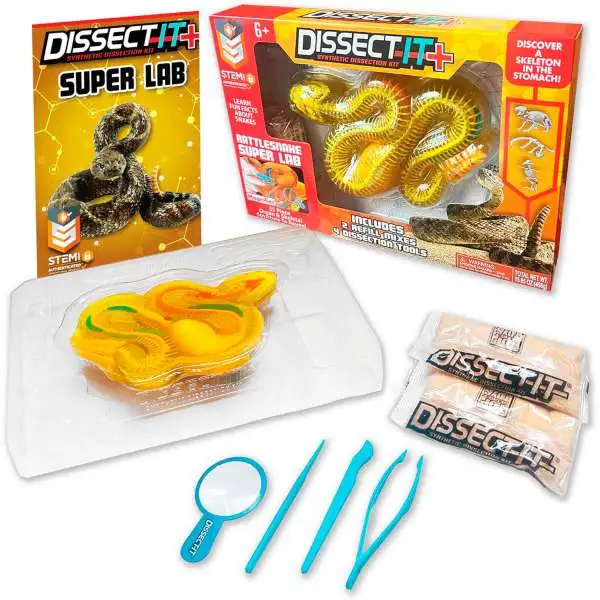 Dissect-It Rattlesnake Super Lab Playset