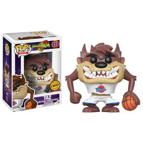 Funko Space Jam POP! Movies Taz Vinyl Figure #414 [Open Mouth, Chase Version, Damaged Package]