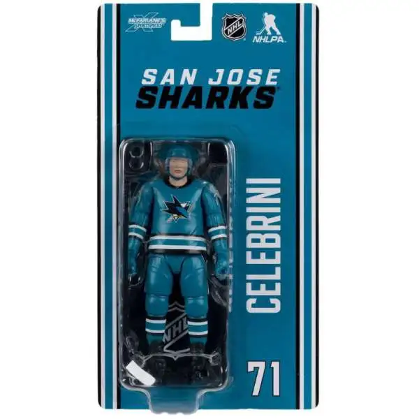 McFarlane Toys NHL San Jose Sharks Macklin Celebrini Action Figure (Pre-Order ships November)